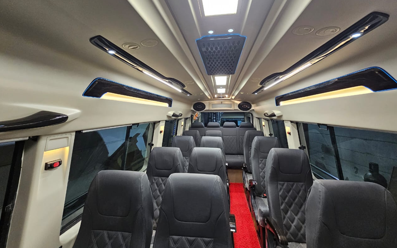 12 Seater Tempo Traveller On Rent In India